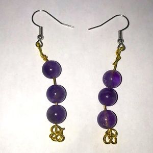 Amethyst Dangle Earrings